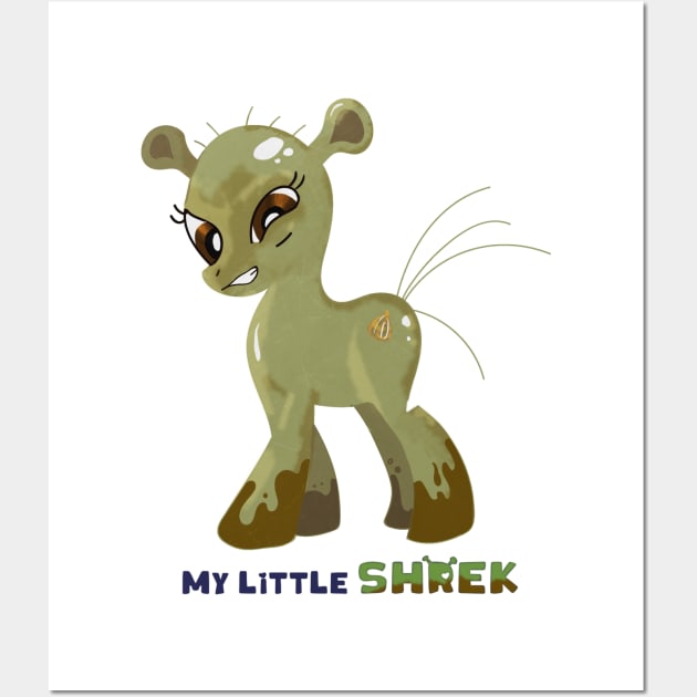 My Little Shrek Wall Art by UnseriousDesign